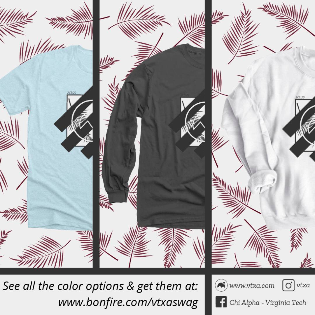 vtchialpha's tweet photo. THERE ARE ONLY 90 MINUTES LEFT TO ORDER SWAG. Wow. That took a lot of energy. Well, go buy them. There are so many colors! #vtxaswag https://t.co/JqyGnhJhYw https://t.co/fV2CYaJeCz