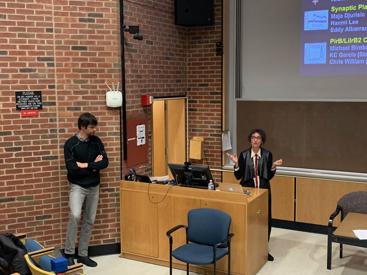 Jonathan Kipnis 💔🎗️ (@jonykipnis) on Twitter photo One and only Carla Shatz from <a href="/StanfordBioX/">Stanford Bio-X</a> <a href="/Stanford/">Stanford University</a> with an inspiring and thought-provoking seminar today at <a href="/UVA/">UVA</a> <a href="/uvahealthnews/">UVA Health</a> hosted by <a href="/GaultierAlban/">Alban Gaultier</a> from our department as part of BIGNeuro seminar series (led by @jrl7n) One and only Carla Shatz from <a href="/StanfordBioX/">Stanford Bio-X</a> <a href="/Stanford/">Stanford University</a> with an inspiring and thought-provoking seminar today at <a href="/UVA/">UVA</a> <a href="/uvahealthnews/">UVA Health</a> hosted by <a href="/GaultierAlban/">Alban Gaultier</a> from our department as part of BIGNeuro seminar series (led by @jrl7n)