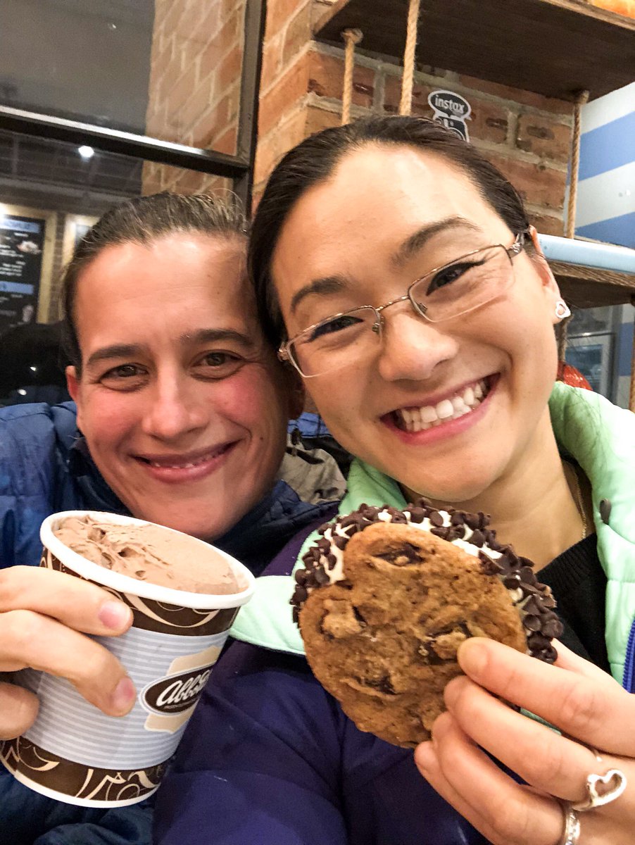 OrchWithBDubs's tweet photo. How we celebrate after a concert 🤣 HUGE shout out to @BrainyOrchestra for her help and support. If you can't tell, we don't get along at all 🤣 #jk join us next time @JaredCassedy!! #brainyandbdubs #thankyou #goobers #stringteachers #postconcertsnack https://t.co/irXL60gAg2