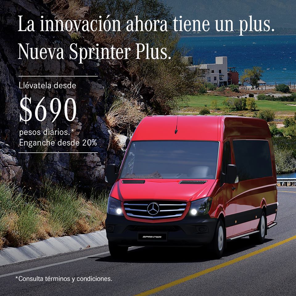 Camiones_Rivera's tweet photo. La generación más reciente de la Sprinter continua innovando en tecnología. #SprinterPlus #CamionesRivera #Puebla #Sprinter #TotalmenteNueva

Solicita una cotización: ☎️ https://t.co/3fEzoT1NqI