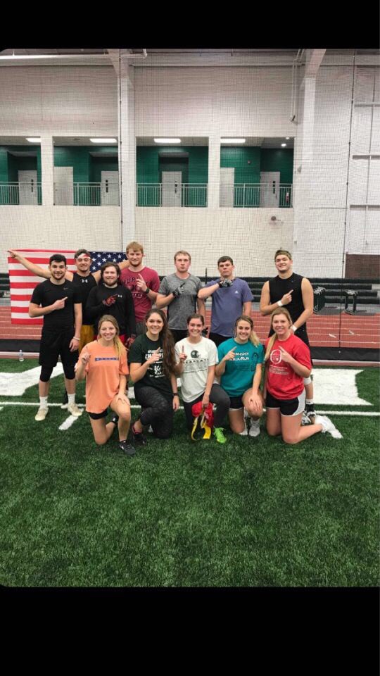 NWCampusRec's tweet photo. Congrats to the Average Joes for winning our CoRec flag football league! Average Joes defeated Those Other Guys 49-19 in the championship! https://t.co/mYxChkcB6k
