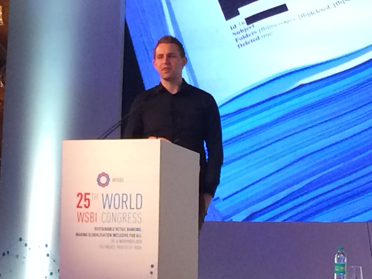 WSBI_ESBG's tweet photo. Privacy is cultural: Max Schrems @maxschrems, privacy activist, founder of @NOYBeu says. Information sharing is different. In Austria money is verbotten to talk about. In other places it is more freely shared. Surveillance is another aspect of data too - how people connect. https://t.co/2r93ESWQna