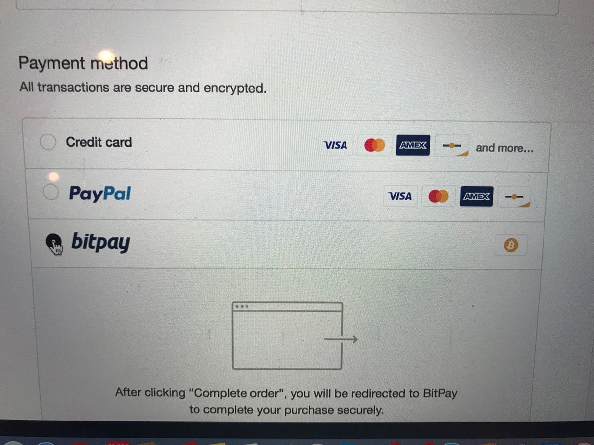 So happy to see more and more vendors accepting Bitcoin😎