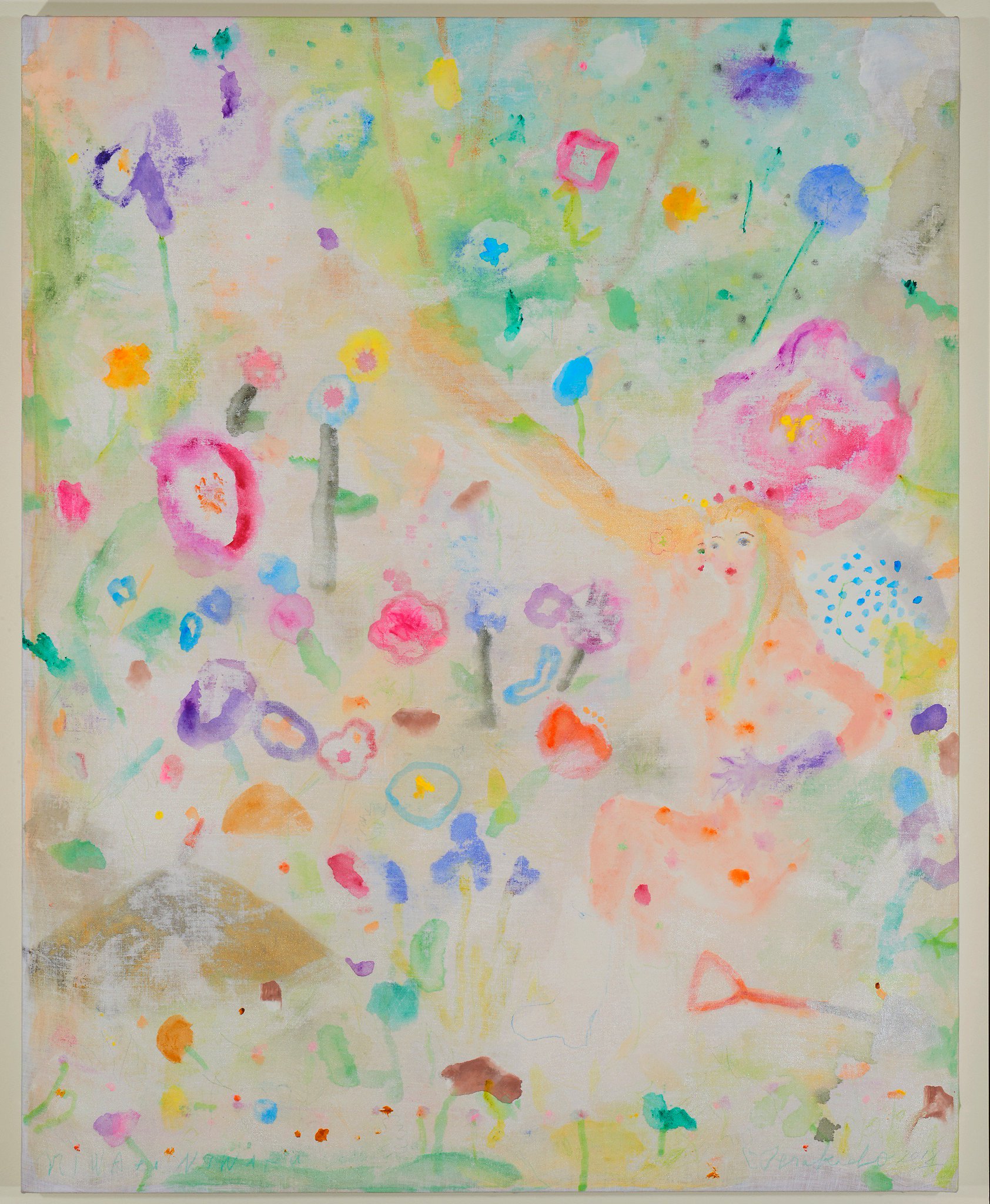 激レア❗二科展画家青山流水画伯少女未発表 激レア❗二科展画家青山流水画伯少女未発表