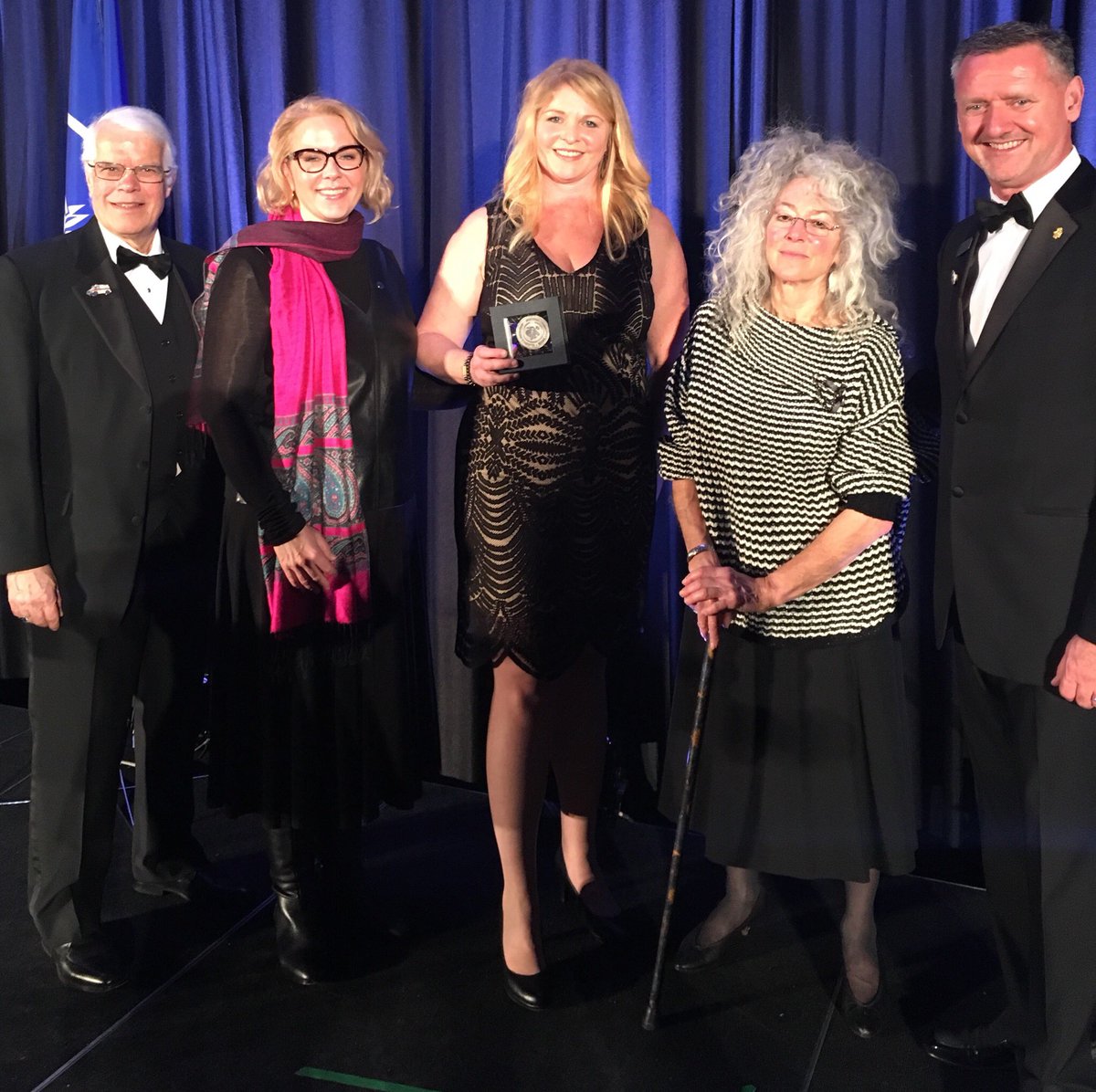 JIBCnews's tweet photo. We are pleased to present The Dr. Joseph H. Cohen Award to the BC First Responders Mental Health Committee & the Anthony P. Pantages, QC Award to Marvin R.V. Storrow, QC. Thank you for your work & contributions to public safety and the field of justice! #BeTheOneGala #JIBC40 https://t.co/sC5qZVD8jH