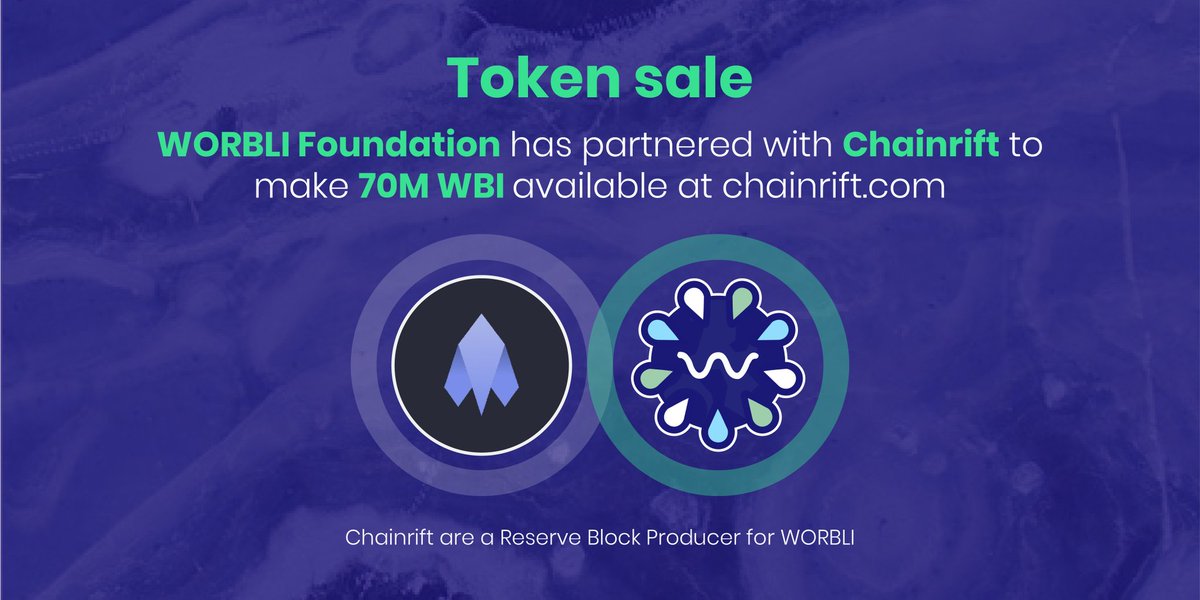 infinitybloc's tweet photo. #BUIDL dapps on WORBLI. You can now purchase your tokens early on chainrift!
Sign up here!
https://t.co/4uXbNvYb19
More info here:
https://t.co/fOKAIEj9uK
#eos #eosio #worbli #blockchain #crypto #dapp #chainrift @Worbli @go_eos https://t.co/mzgBitbhzL