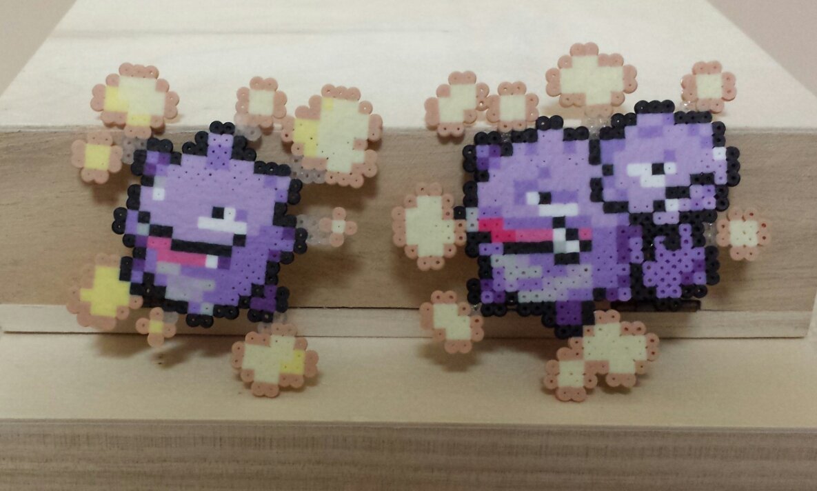 ととらに ドカース マタドガス アイロンビーズ ナノビーズ ポケモン ととらに ドカース マタドガス アイロンビーズ ナノビーズ ポケモン