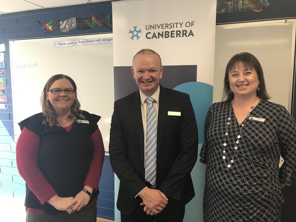 GiralangPrimary's tweet photo. This morning, the Minister for Education @YvetteSBerry announced the @UniCanberra Affiliated Schools Program. We are excited to be included as an affiliated school. We're looking forward to 'the shared journey of the exchange of knowledge' into the future. @ACTEducation https://t.co/rnoZ0f9DAz