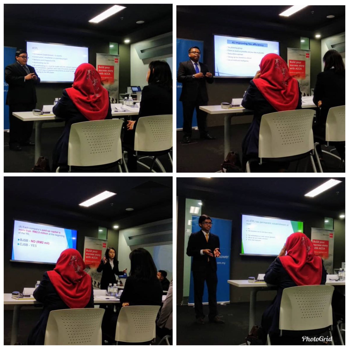 michellekc1111's tweet photo. The finalists from @inteceducollege #TARUC #TaylorsUni  @sunwaycollegejb are wowing judges with their strong knowledge on tax! The judges are given a run for their money, and we are barely halfway through the day! @ACCAMalaysia @DeloitteMY #DTC2018 https://t.co/usKQWcUNq5