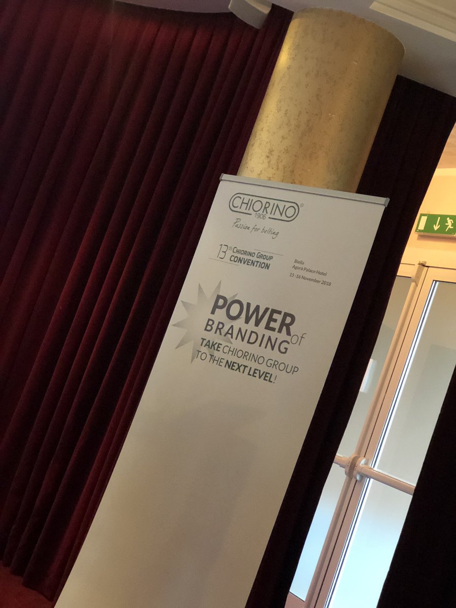 elena_sacco's tweet photo. honored to be guest at the #global #convention of #chiorino :
#italy is made of great #entrepreneurs #visionary people , hard workers, #worldwide #leaders.
#branding #ied #iedders #IEDCom #lovemyjob #brandstategy https://t.co/c77NBKtKGT