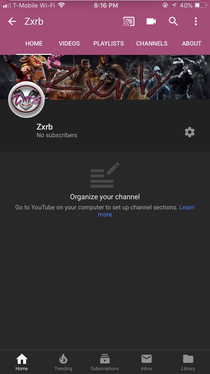ItsZxrb's tweet photo. New logo and new banner for my new YouTube channel ima start up.🔥 https://t.co/X1VTzkRx5q