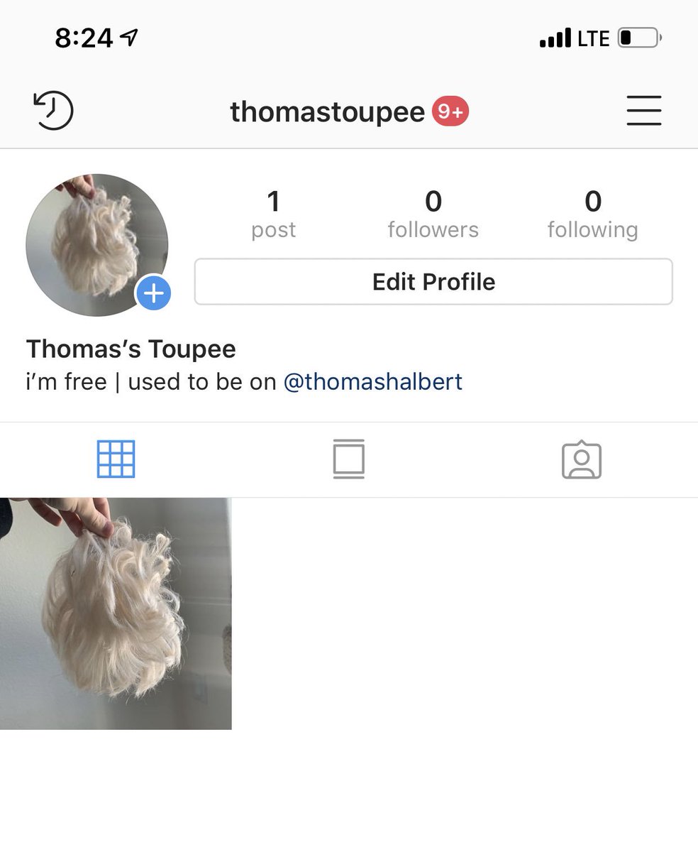 toupee instagram