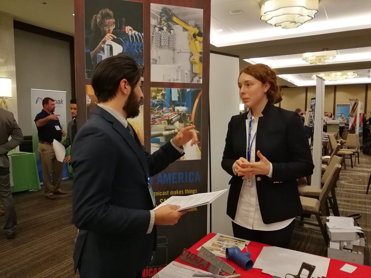 FEF_INC's tweet photo. #FEFCIC career fair! #metalcasting industry supporting students through co-op, internships, full time careers and scholarships. https://t.co/bWVsjZ7Hxk