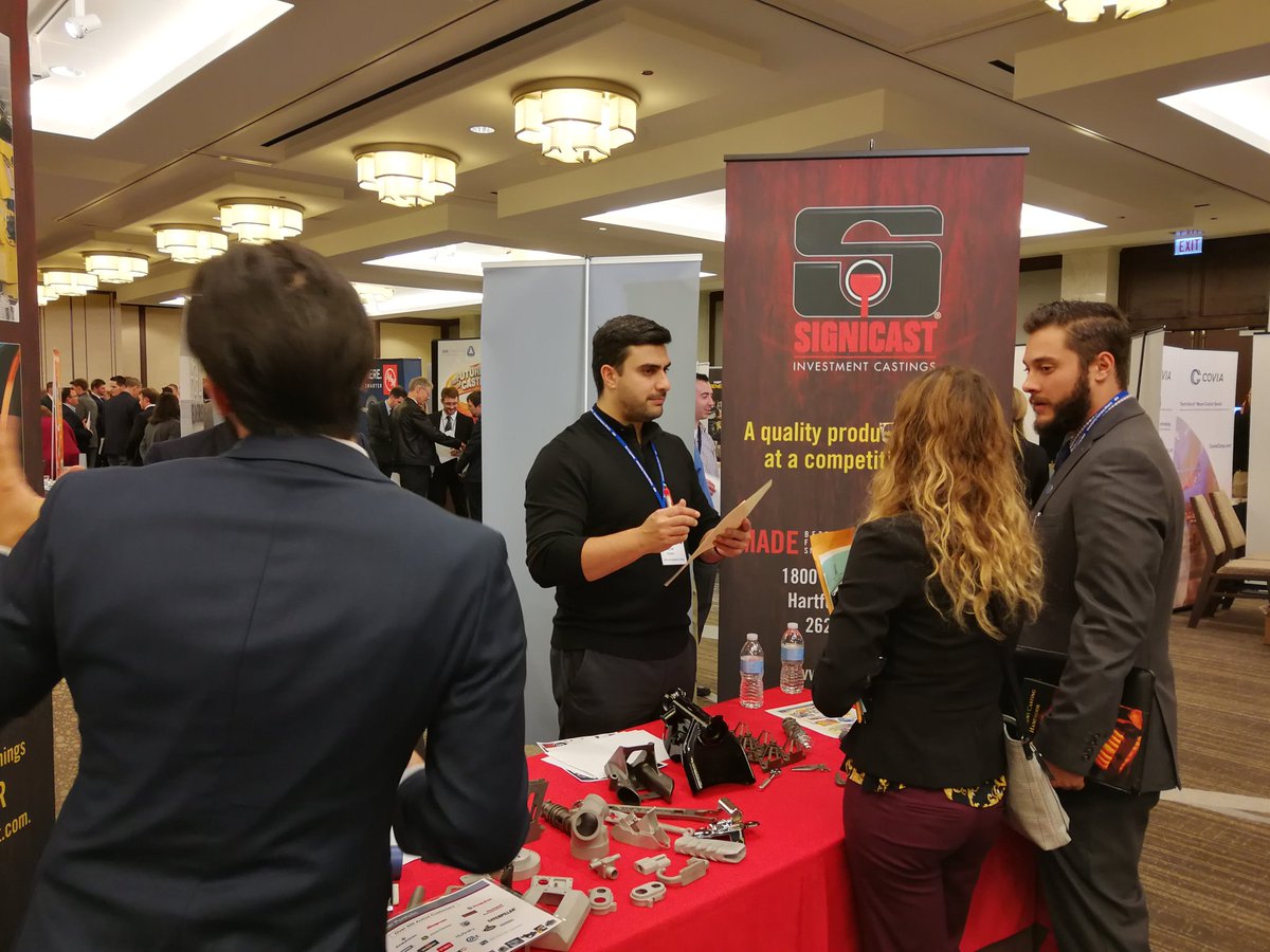 FEF_INC's tweet photo. #FEFCIC career fair! #metalcasting industry supporting students through co-op, internships, full time careers and scholarships. https://t.co/bWVsjZ7Hxk