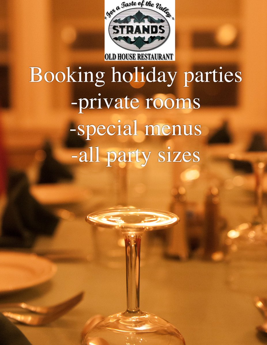 Big or small, we can do it all. 

#realfoodliveshere #strandsrestaurant #strandsoldhouse