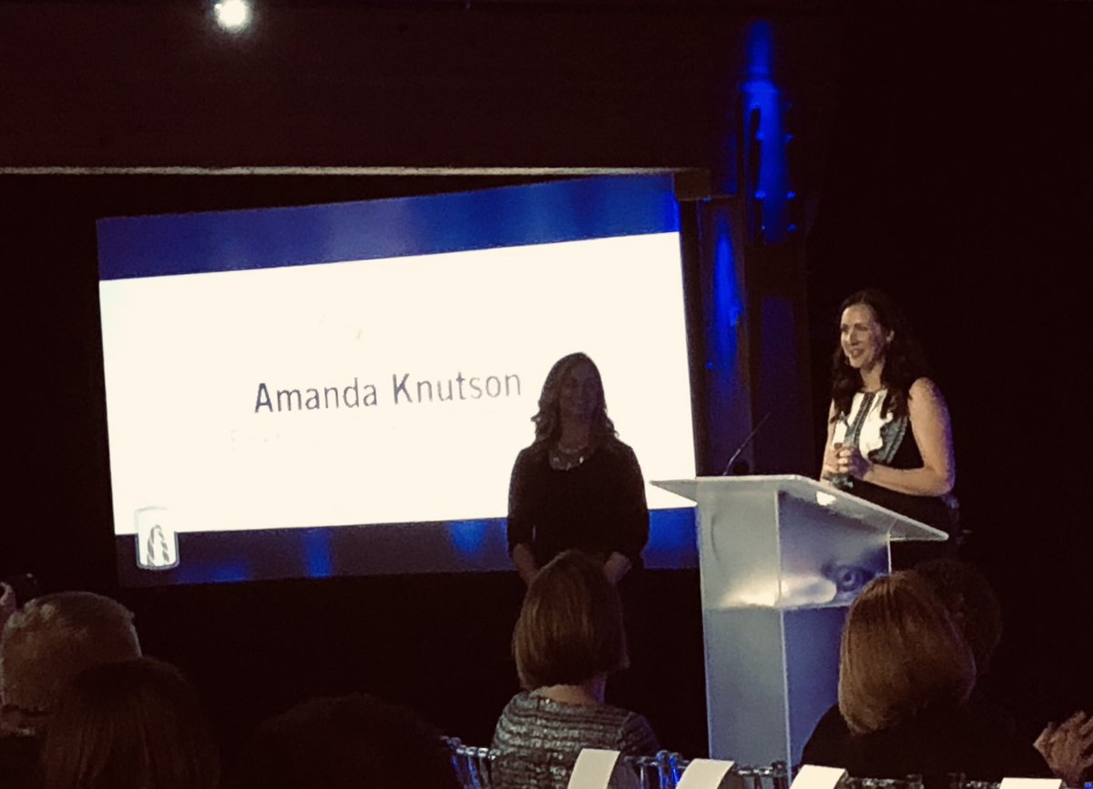 christiansenLK's tweet photo. Congrats to superstar @FairviewHealth leader  @AmandaHKnutson recognized tonight as an emerging volunteer leader for the @SPACC. Fun to be there with her team as she was surprised with this honor. https://t.co/LGxeMDI6mj