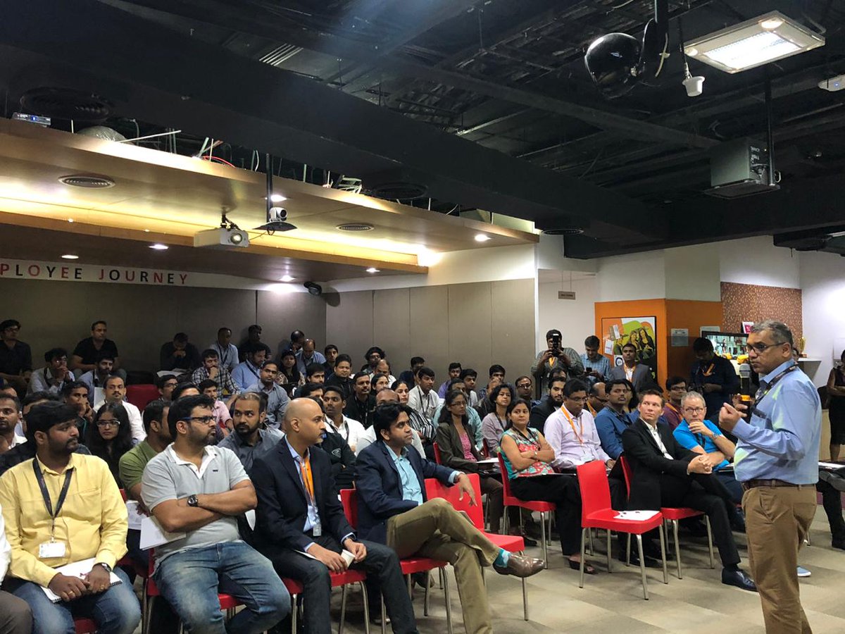 @SocGen_India Catalyst 2018 Demo Day begins with <a href="/sunil_insead/">Sunil Shah</a> and <a href="/rathnaprabha_tm/">RATHNAPRABHA TM</a> interacting with #startup &amp; business partners. Today marks the finale of the 10-week #startup accelerator program <a href="/SocGen_HK/">Societe Generale Hong Kong</a> <a href="/SocieteGenerale/">Societe Generale Group</a> <a href="/SG_InsideIT/">SG InsideIT</a> @BF_India <a href="/FranceinIndia/">French Embassy in India 🇫🇷🇪🇺</a> <a href="/francediplo_EN/">France Diplomacy 🇫🇷🇪🇺</a>