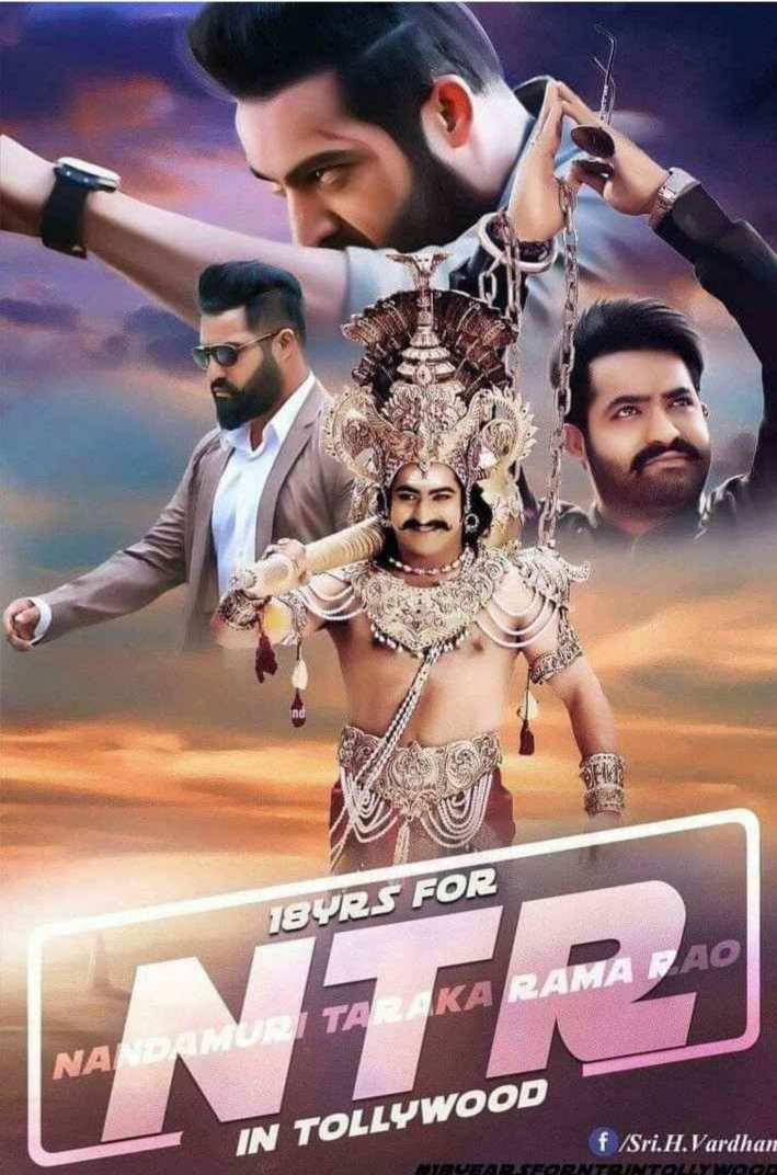 Areef_Chotu's tweet photo. #18YrsOfTorchBearerNTR 
Congratulations @tarak9999 anna https://t.co/RELvoOKfoE