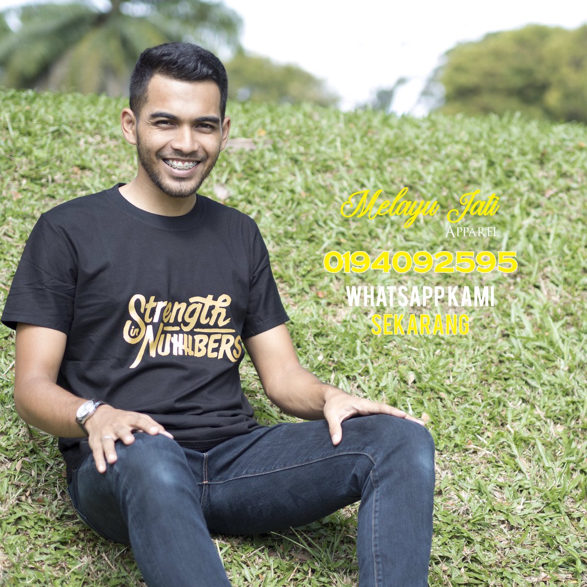 ApparelJati's tweet image. “Strength in numbers” available now. Whatsapp us to get yours today!
#apparel #design #melayujati