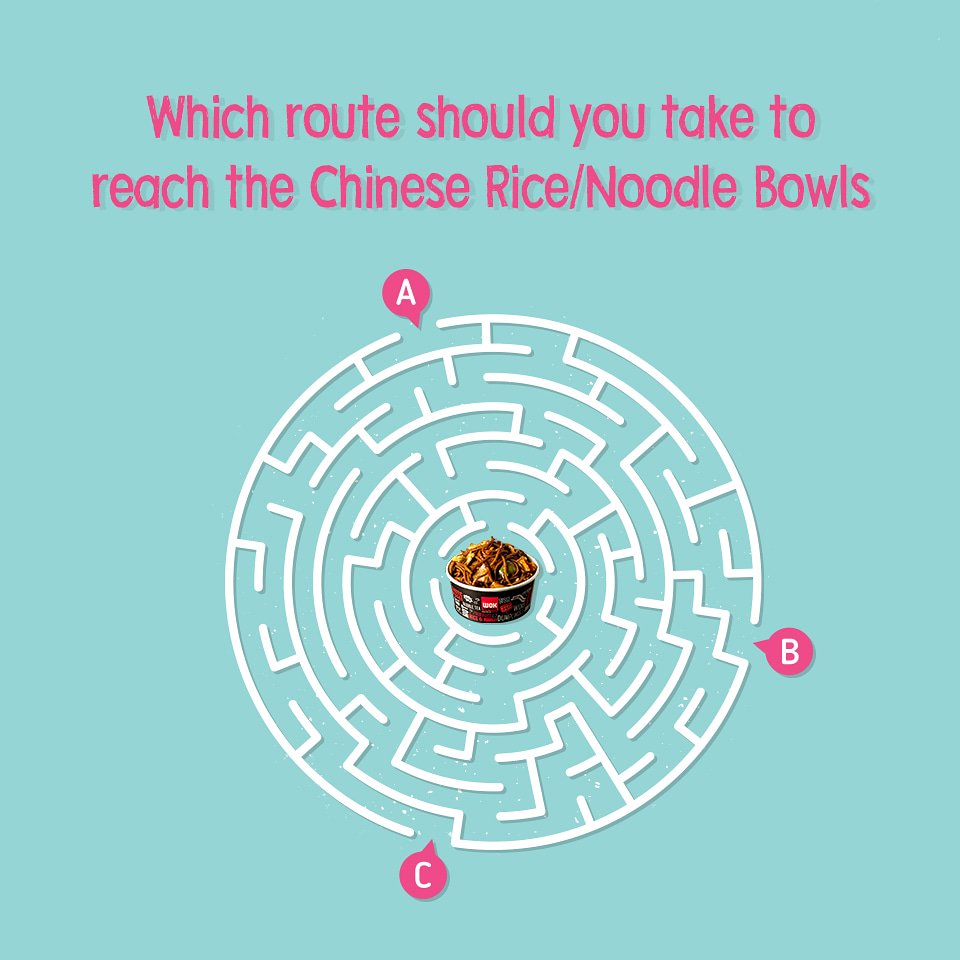 ChineseWokIn's tweet photo. #ContestAlert
Luckily for everyone, ordering a Chinese Rice/Noodle Bowls doesn’t have to be this hard. Send us the answer below and win yourself vouchers from Wok Express. https://t.co/AtXmFWddsr