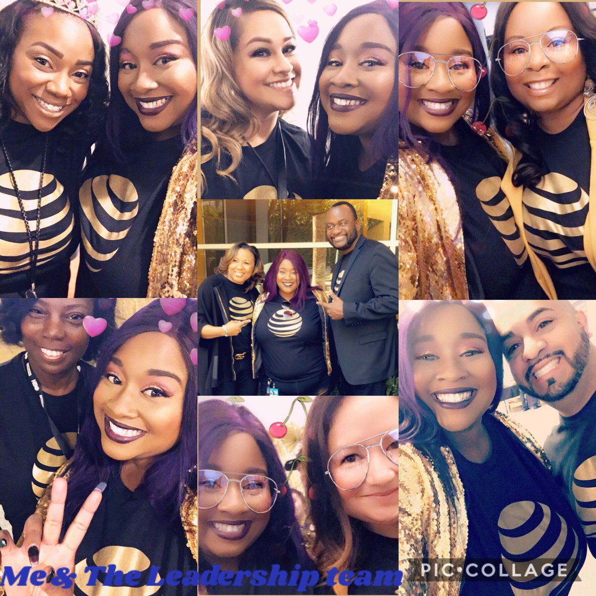 MissRyanJenae's tweet photo. Love my leadership team! #funphotos #lifeAtAtt #TuggleNation #FieldsFam #GoldPlus #24kMagicInTheAir https://t.co/9OJQkRlBEH