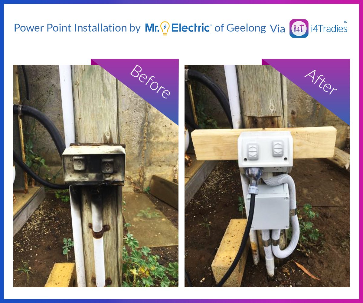 outdoor power point installation Wiring Diagram and Schematics