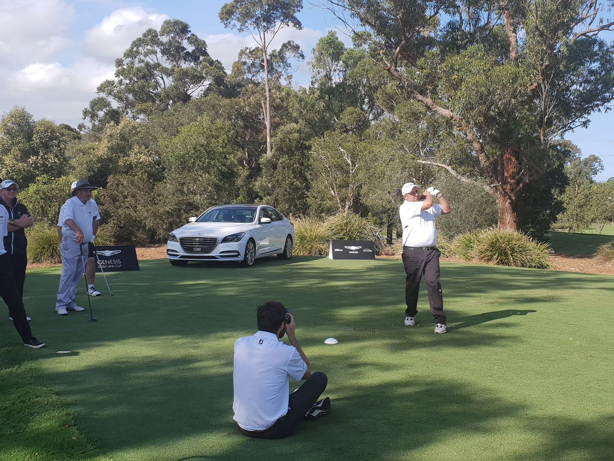 GolfLinkCup's tweet photo. John Samaras of North Adelaide Golf Club has his shot at a brand new Genesis G80
#GenesisGolfLinkCup #GenesisGolf https://t.co/qnEw8H70Ob