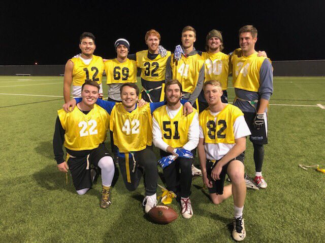 sigsTTU's tweet photo. Capping off an undefeated season, we sealed the deal as champions with a 20-7 win over Tau Kappa Epsilon 🏆 #RushΣΧ https://t.co/r7sfBYjmd3