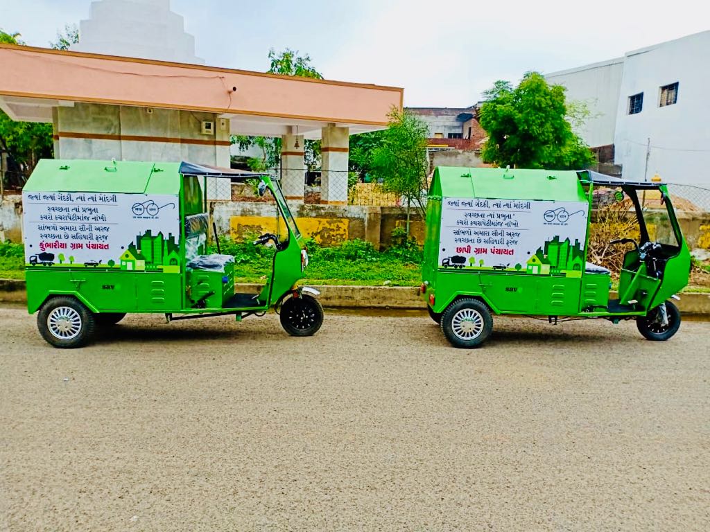 savygreentech's tweet photo. Quieter operations any time of the day & no fear of exhaust emissions. That’s how #SavëIndia's #egarbagevans work.
Delighted to see many municipal corporations & talukas shift to green options.#electricvehicles #BatteryVehicles #ZeroSound
https://t.co/pY0P8eJ1Q5
91-7669190190 https://t.co/8Vg9xBFDpg