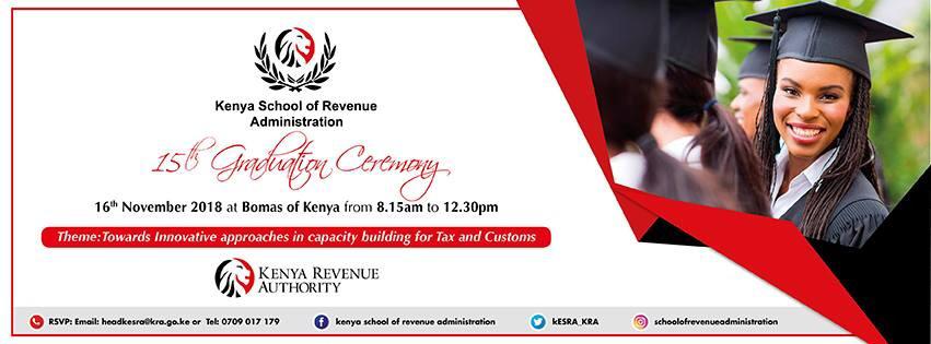 mzaziwillytuva's tweet photo. KESRA specializes in Tax and Customs Administration, Fiscal KESRA offers Diploma programs in: Tax Administration, Customs Administration and Revenue Administration with special focus in counties.

#15thKESRAGraduation https://t.co/P0KUG2Bqow