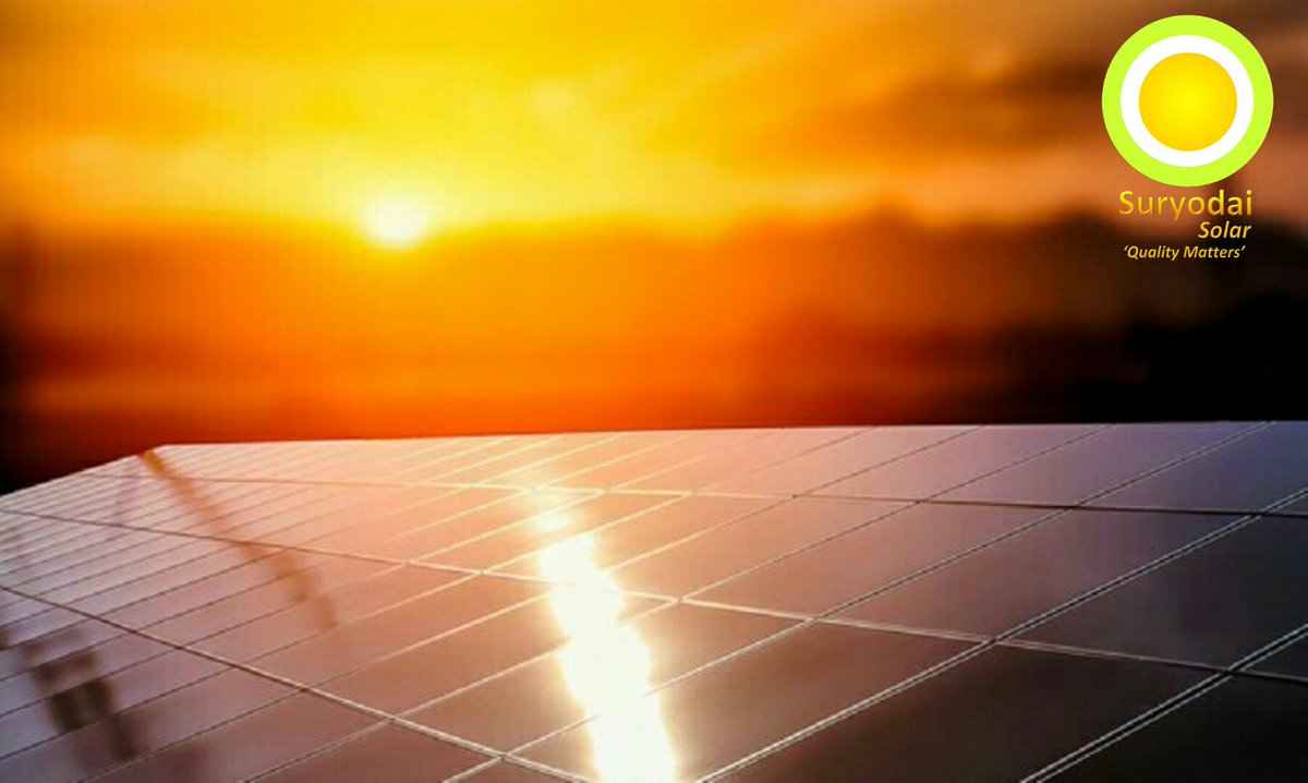 SuryodaiSolar's tweet image. Let Suryodai be the rising sun of opportunities for you. A saviour for your power problems and high bills..
#gosolar #suryodai #powerproblems #electricityworries #highpowerbills