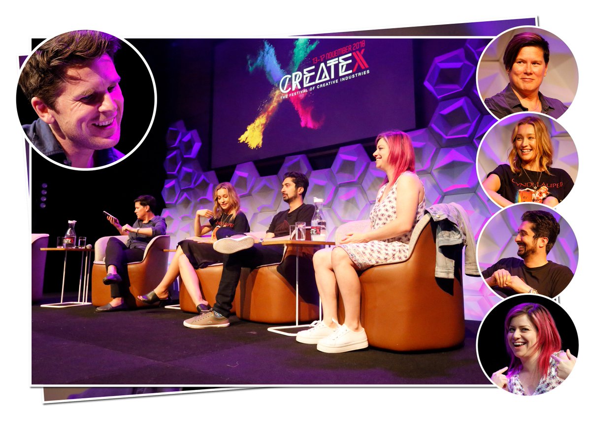 DrTJThomson's tweet photo. First off, @Ruari_Elkington is a masterful moderator. 🙇♂️🎤 Second, @jeanburgess, @madisonLloyd, @FarhadMH, and @ellyawwesome graciously shared keen insights about #youtube, #entrepreneurialism, and #algorithm(s) during today's #QUTCreateX discussion. Good stuff, team! 💯😁 https://t.co/Jf0pG4iTMQ