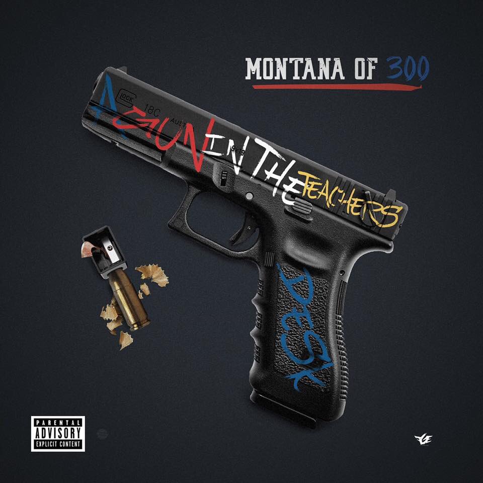 MONTANAof300's tweet photo. !!!NEW!!! @montanaof300 “A GUN IN THE TEACHER’S DESK” Album is OUT NOW!!!! (LINK IN BIO) #RapGod #FGEshit https://t.co/ZvnYSyrYnO