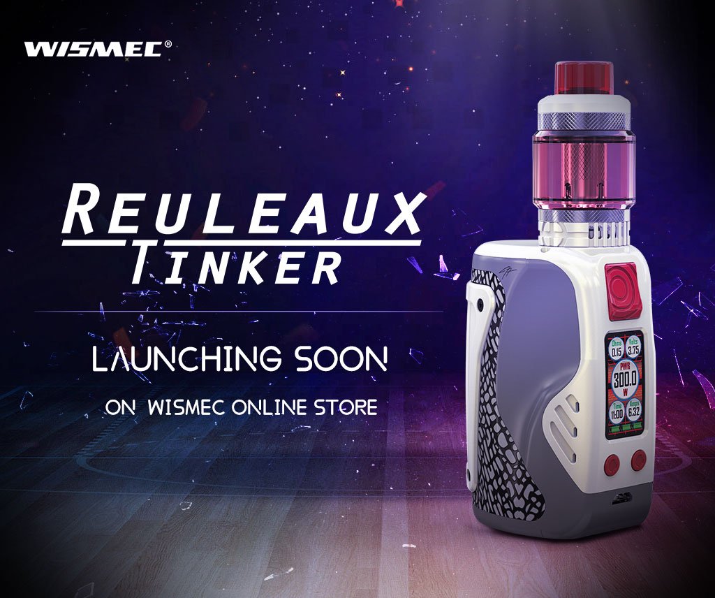 WismecE's tweet photo. Estad atentos, el Reuleaux Tinker se lanzará pronto! 
¿Emocionado?
#vapeo #vapeando #viernes #tiendavapeo https://t.co/qrmhnQkY2Y