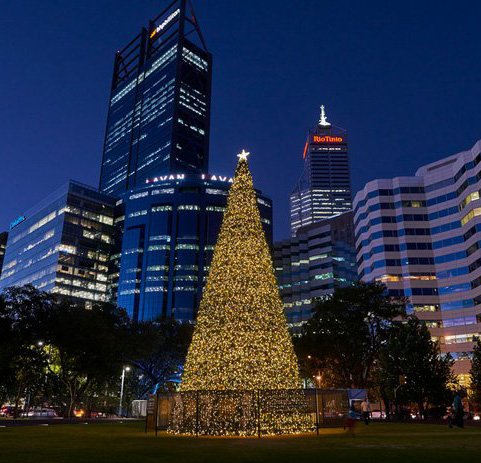 HolidayInnPerth's tweet photo. Are you ready for the city to light up all the Christmas decorations tonight? The city will be full of fun activities! #cityatchristmas #perthcity #perthtodo #lightsforlifeline https://t.co/xex53SfNqg