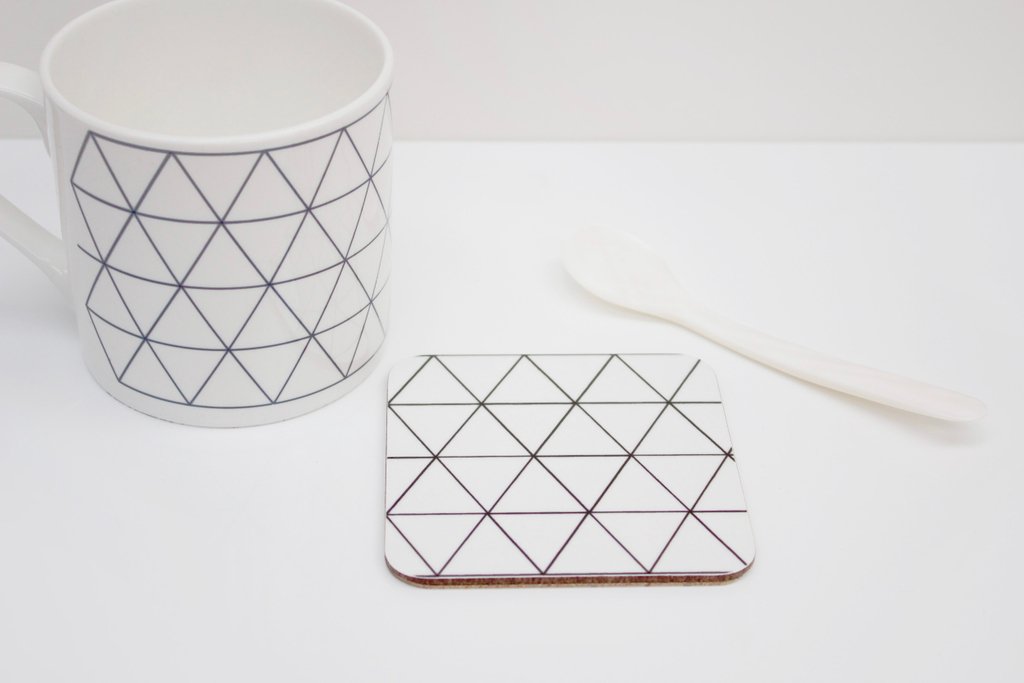 Triangle

The Monochrome collection was inspired by order and simplicity.  It has a light and airy feel to it with it's simple and elegant Monochrome geometric designs
#coasterlover
#rolfeandwills