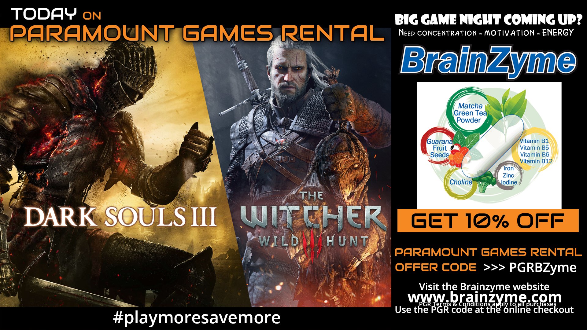 Bandai namco PS4 Dark Souls 3+The Witcher 3 Wild Hunt