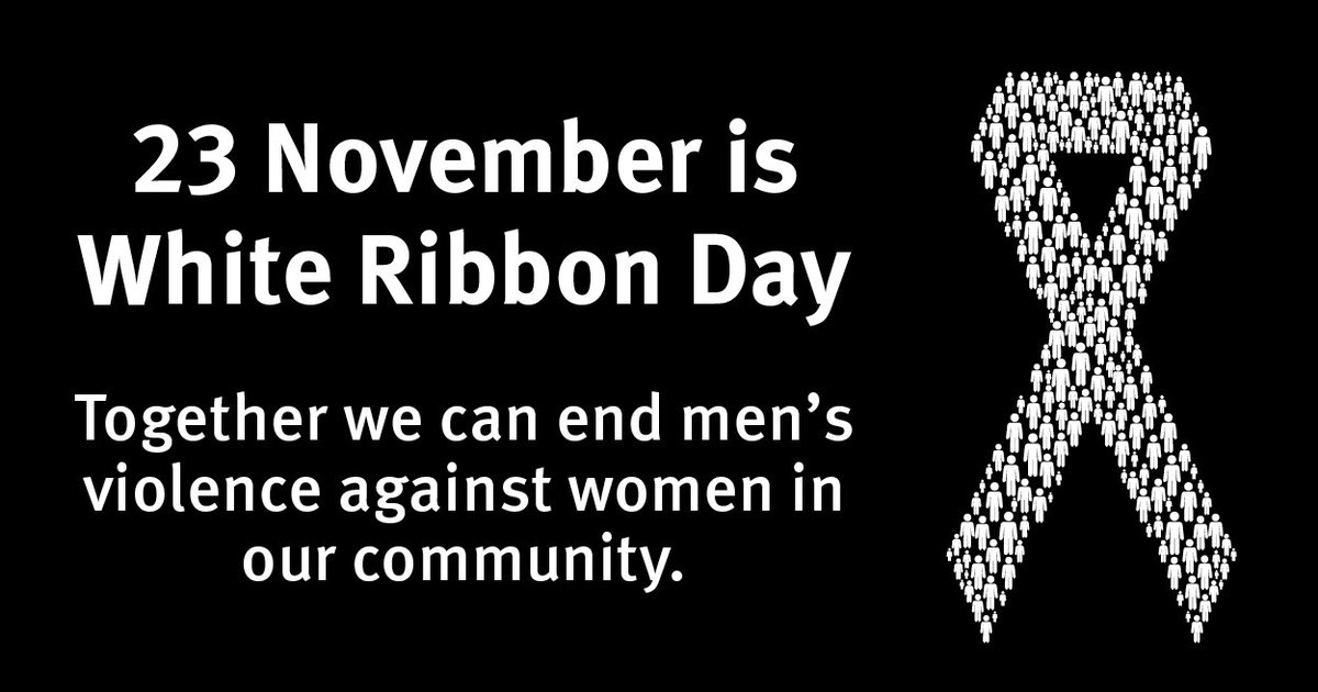 QLDEducation's tweet photo. Tomorrow is White Ribbon Day. Show your support for ending domestic violence by taking White Ribbon’s Oath online. https://t.co/P9yV0vnNiE https://t.co/0u7VFn82KC