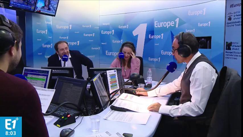 .<a href="/patricktimsit/">Patrick Timsit</a> au micro de <a href="/nikosaliagas/">Nikos Aliagas</a> pour la suite de la matinale ! #europe1