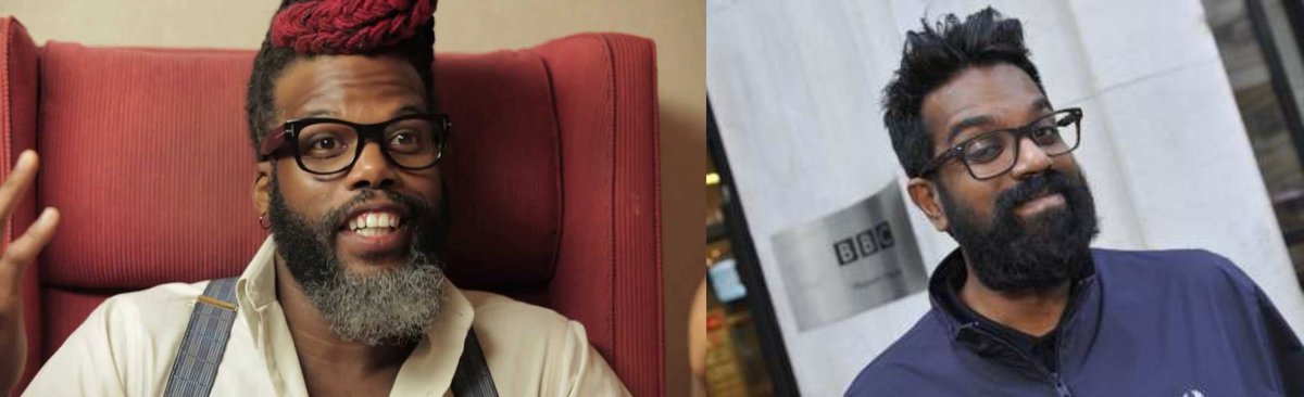 DowdingTerry's tweet image. Separated at birth? #CaseyBenjamin &amp;amp; #RomeshRanganathan