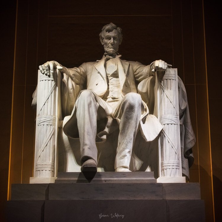Full thoughts over on Instagram <a href="/spcbrian22/">Brian Wotring</a> #abrahamlincoln #nationalmall #landscape #portrait #lincolnmemorial #Nikon