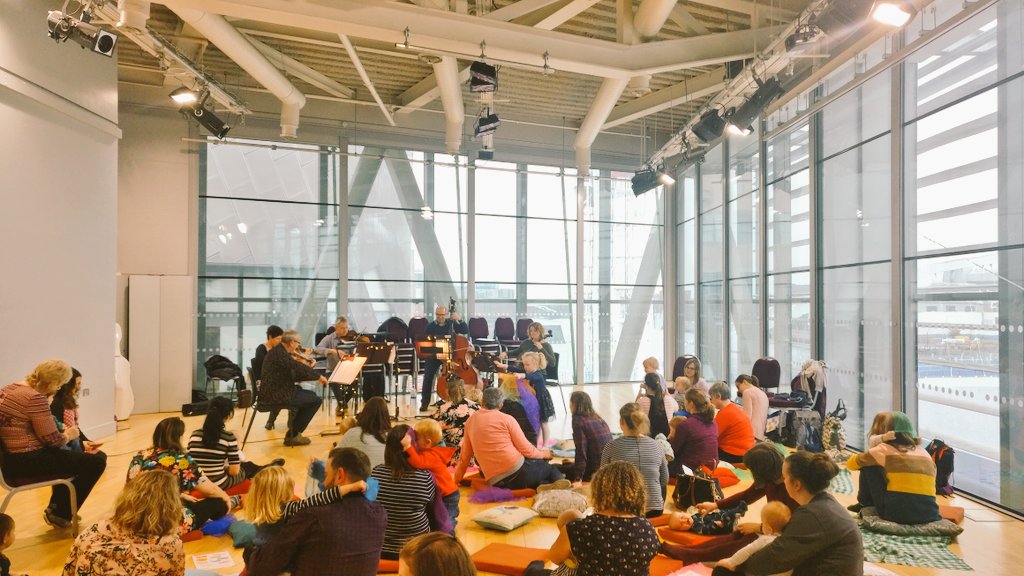 Opera_North_Ed's tweet image. Our last String quintet Little Listeners here at @thelowry! Some fabulous listening going on from all of our little listeners... #littlelisteners #operanorth #oneducation