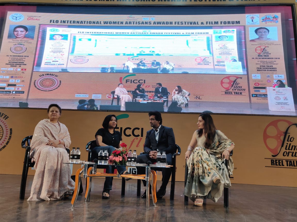 flofilmforum's tweet photo. In conversation with @Nikhil_Dwivedi and #RatnaSinha #nonfilmbackground
#fff18 #flofilmforum18 #ficci #flolucknowkanpur #trending #lucknow #event #changethestory #filmscreenings #workshop #masterclass #conversations 
@timesofindia @MumbaiMirror @Midday180 @htTweets @ficci_india https://t.co/W44ZQjxgww