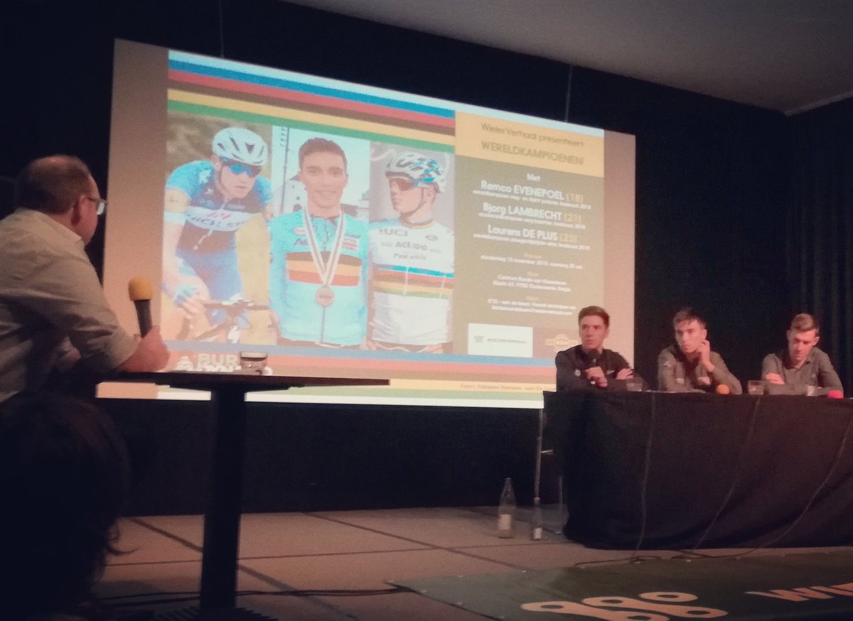 DieterVandromme's tweet image. #wielerverhaal #crvv @BjorgLambrecht @EvenepoelRemco @LaurensDePlus @WielerVerhaal