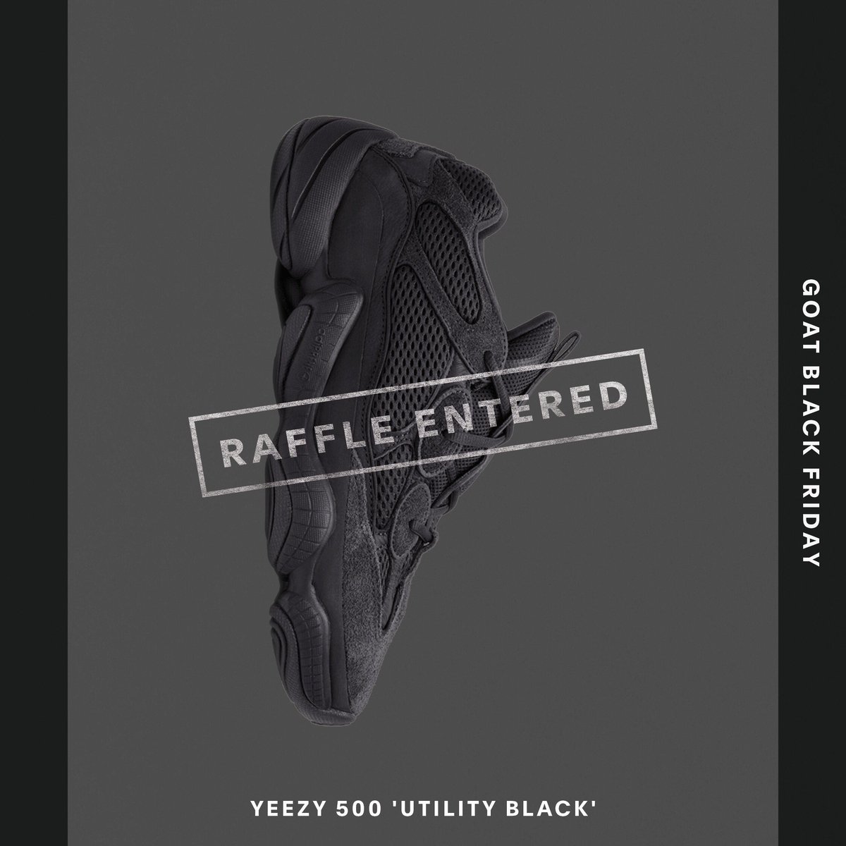 ignBhoze's tweet photo. Enter the #GOATBlackFriday Raffle for your chance to win the most coveted sneakers and other prizes. @goatapp https://t.co/4JxtBLSO90 https://t.co/sUDWIQrncQ