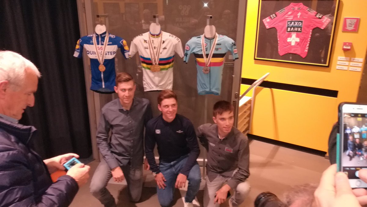 DieterVandromme's tweet image. #wielerverhaal #crvv @BjorgLambrecht @LaurensDePlus @EvenepoelRemco @WielerVerhaal