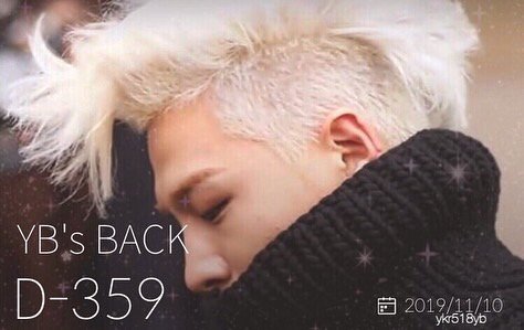ykr518yb's tweet photo. My KING IS BACK D-359
Enlisted 250 days @Realtaeyang 
#D359 #yb #sol #TAEYANG https://t.co/xGugnVroCS