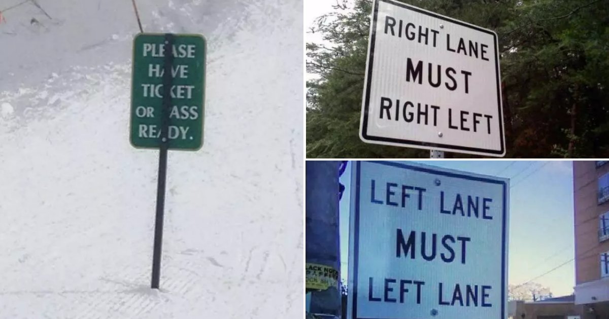 CherwellSigns's tweet image. Take our advice and don't let your signs turn out like this! #SignFailFriday
