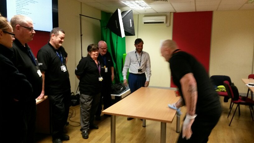 #Ocado Delivering "Cleaning Academy" to BICSc Standards #cleaningacademy #AtalianServest #BICSc  Thank you <a href="/DanDobson17/">Dan Dobson</a> for laying a grand spread plus your support. Let's go team!!  #Servestians <a href="/PKref/">yu</a> <a href="/sfisher28/">Sean Fisher</a> @Servest_UK <a href="/joannewitzer1/">joanne Witzer</a> <a href="/lmfricker/">Lee Fricker</a> <a href="/DL_Walker/">Darren Walker</a> <a href="/jasongibbins83/">Jason Gibbins</a>