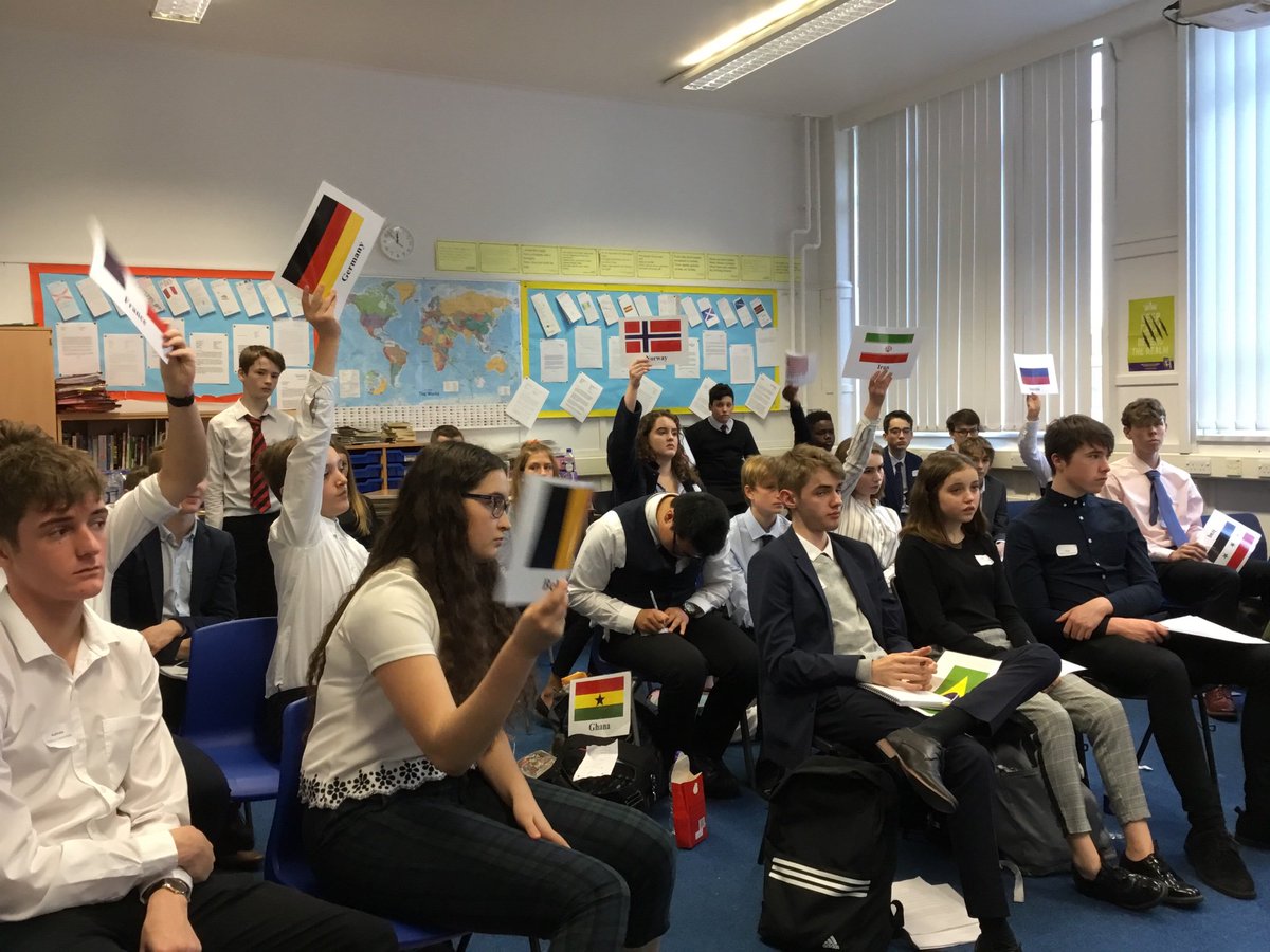 NorthBerwickHS's tweet photo. Debates are underway #righttoreply #stateyourviews #NBHSMUN2018 @ELCouncil @MunNbhs https://t.co/NjXHpEzphA